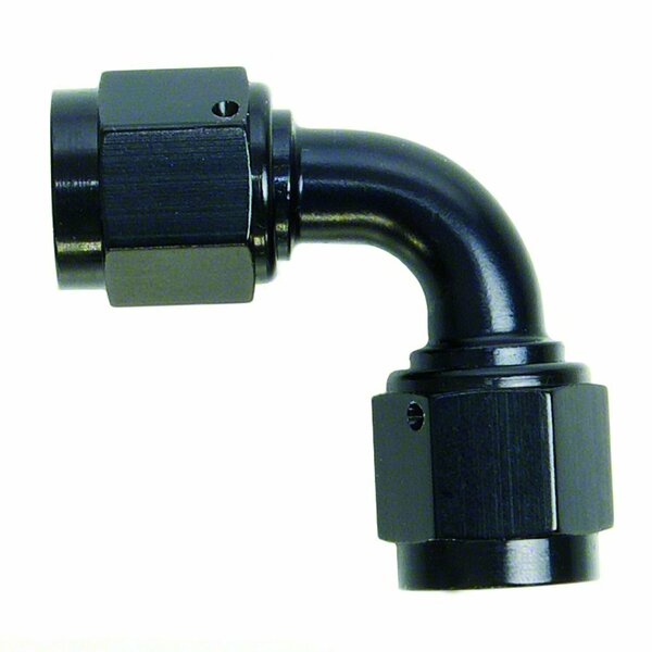 Speedfx ADAPTER FITTING, -10AN 90  BLK SWIVEL COUPLER 561090BK